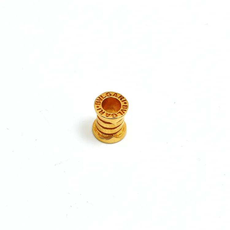 Real Gold GZBV Small Round Roller Pendant 0096-1KU A P 1866