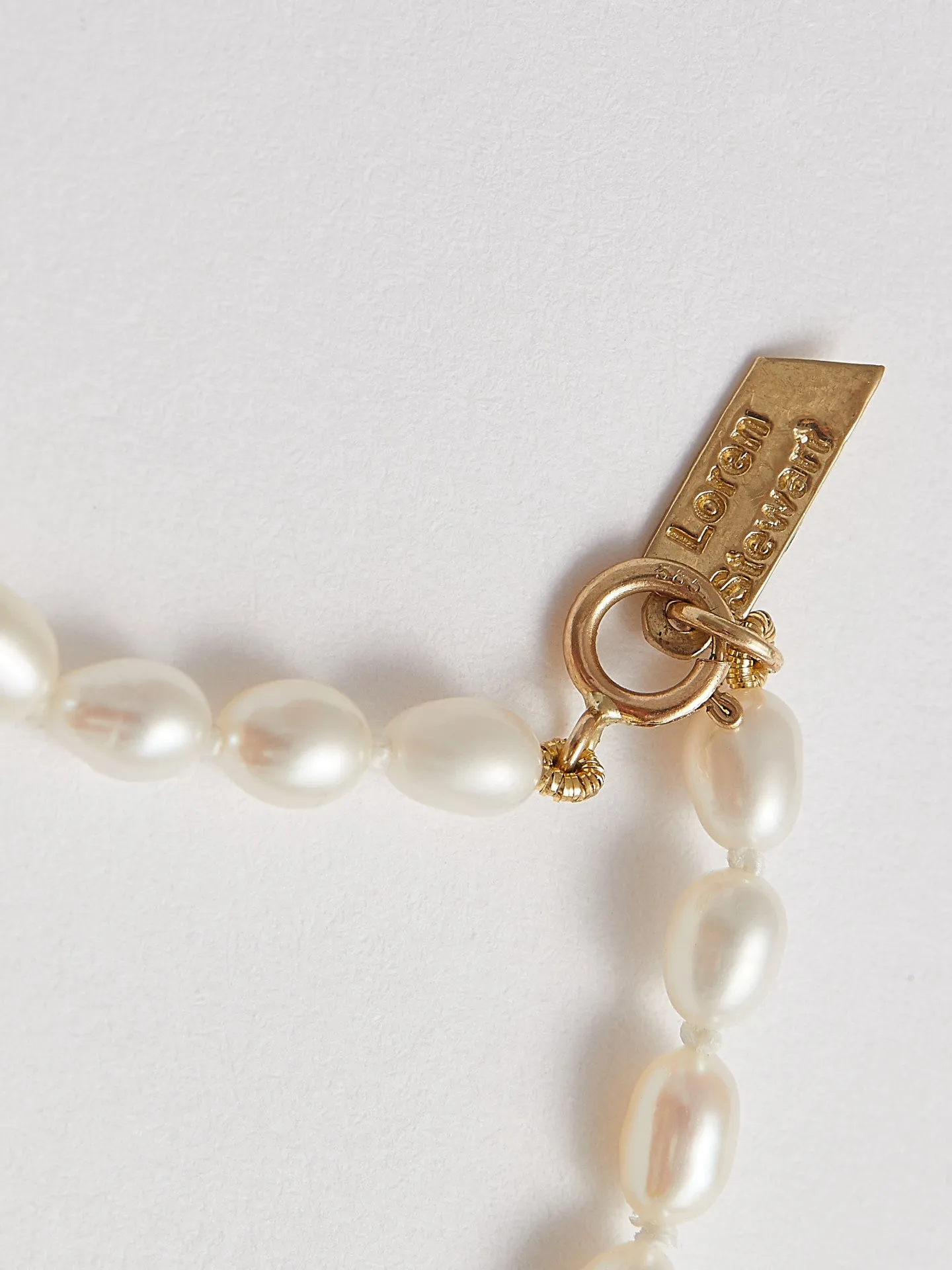 Rice Pearl Anklet