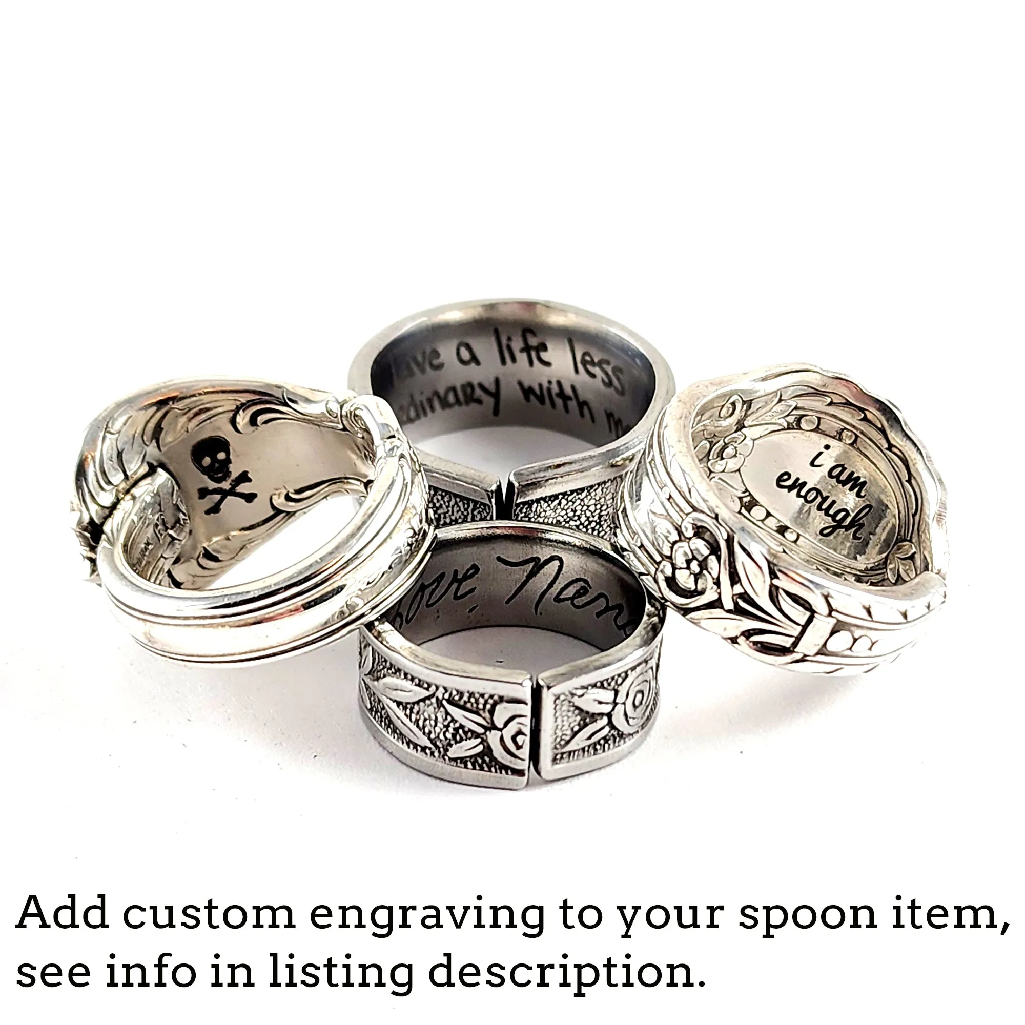 Rogers Treasure Wrap Around Spoon Ring