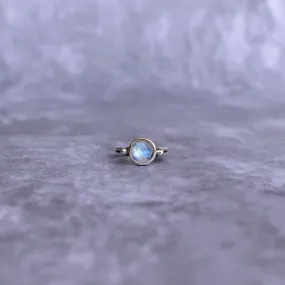 Round Bliss - Moonstone Ring