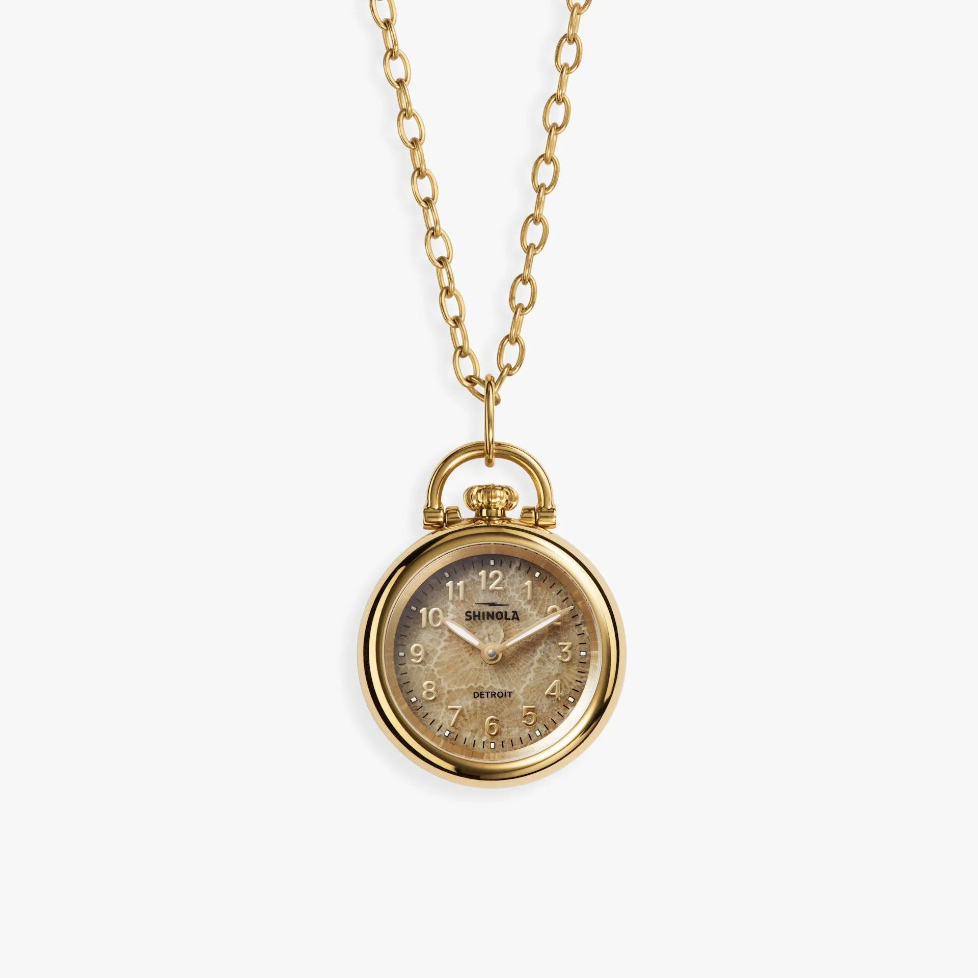 Runwell Watch Pendant Necklace 20261578-sdt-012995011