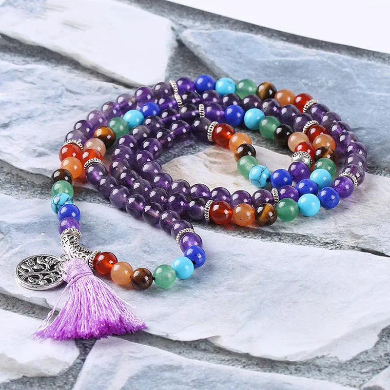 Seven Chakra necklace jewelry