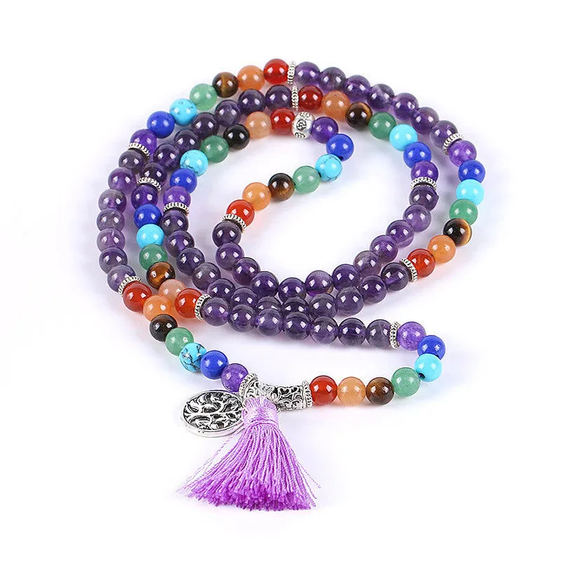 Seven Chakra necklace jewelry