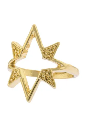 Shooting Star Knuckle Ring