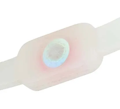 Silicone Ultra 2 Anklet - Translucent / Pink