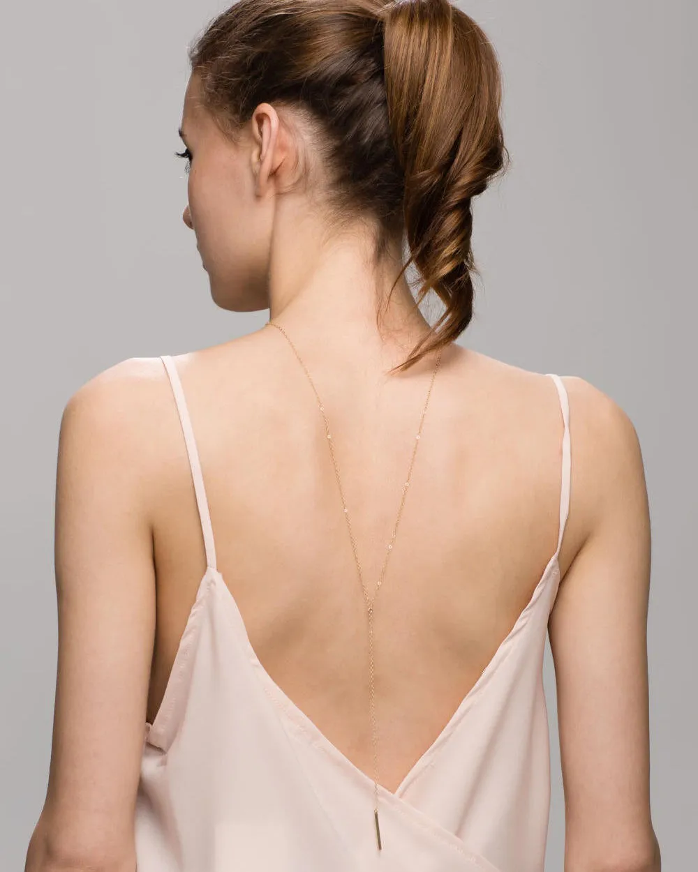 Simple Back Necklace