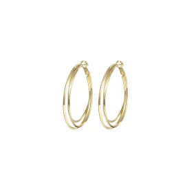 Slinky Seduction Gold Earrings