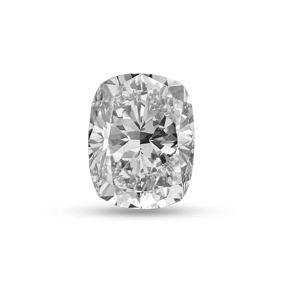 Sold! Loose 5.66 Carats Cushion Cut Lab-Grown Diamond, IGI Graded H VS1