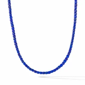 Spiritual Beads Cushion Necklace with Lapis