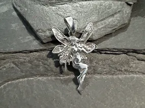 Sterling Silver Fairy Pendant