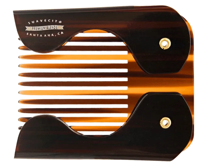 Suavecito Folding Pocket Beard Comb