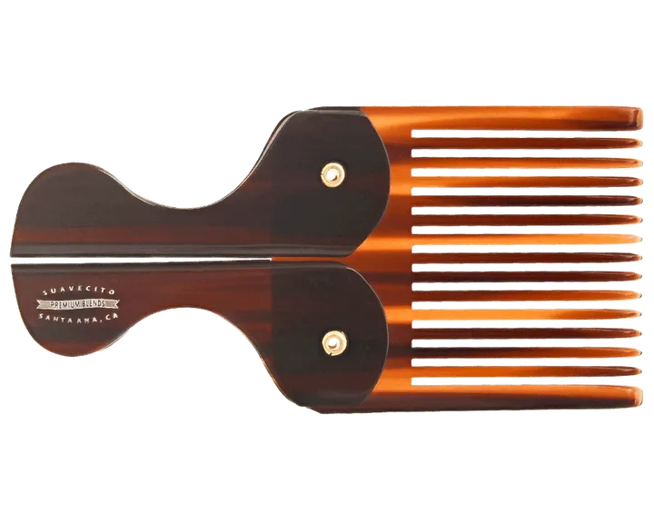 Suavecito Folding Pocket Beard Comb