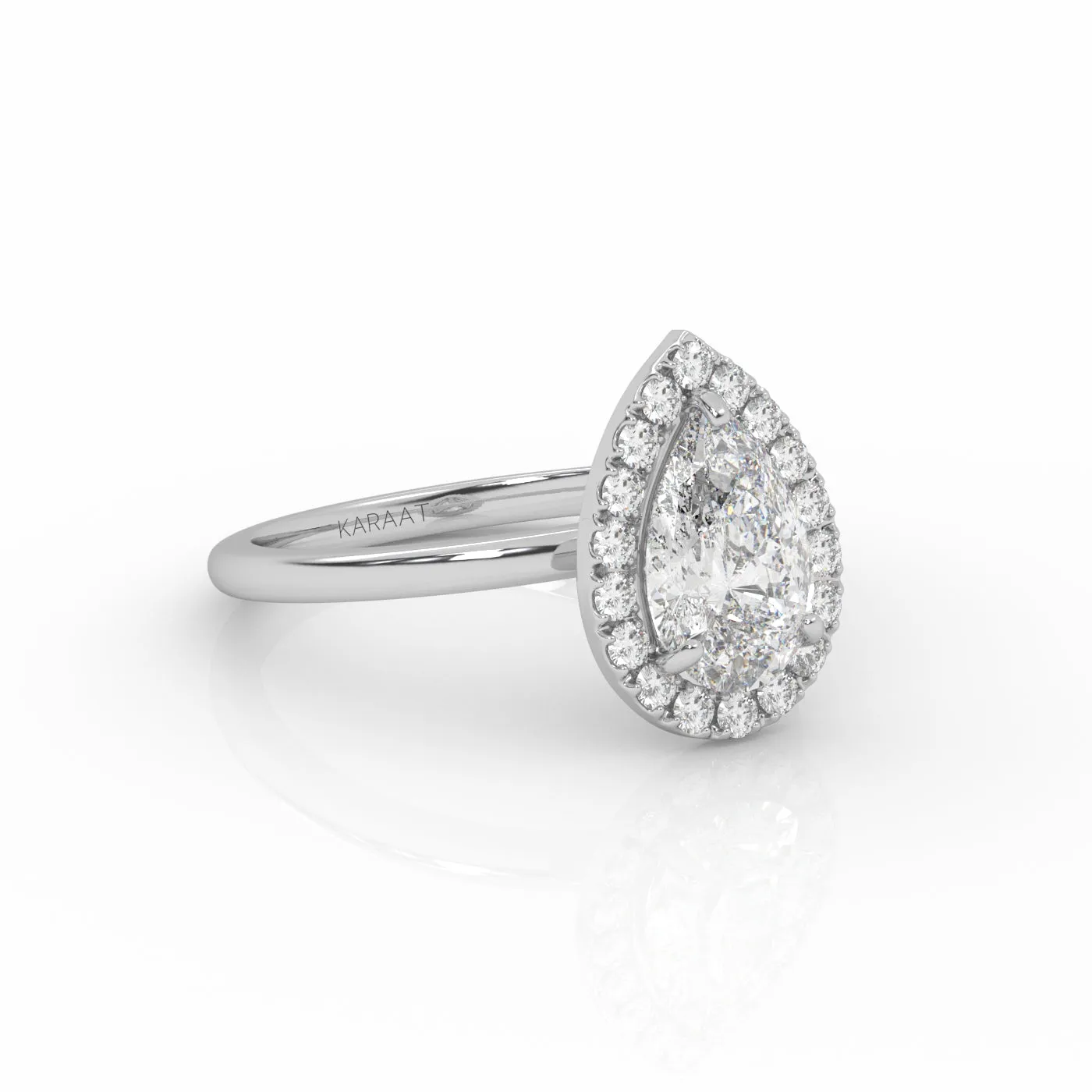 The Pear Solitaire with Halo