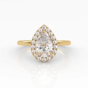 The Pear Solitaire with Halo