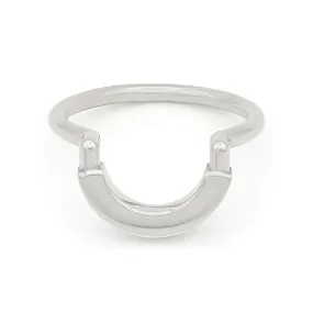 Tide Ring • Solid • White Gold