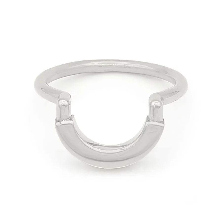 Tide Ring • Solid • White Gold