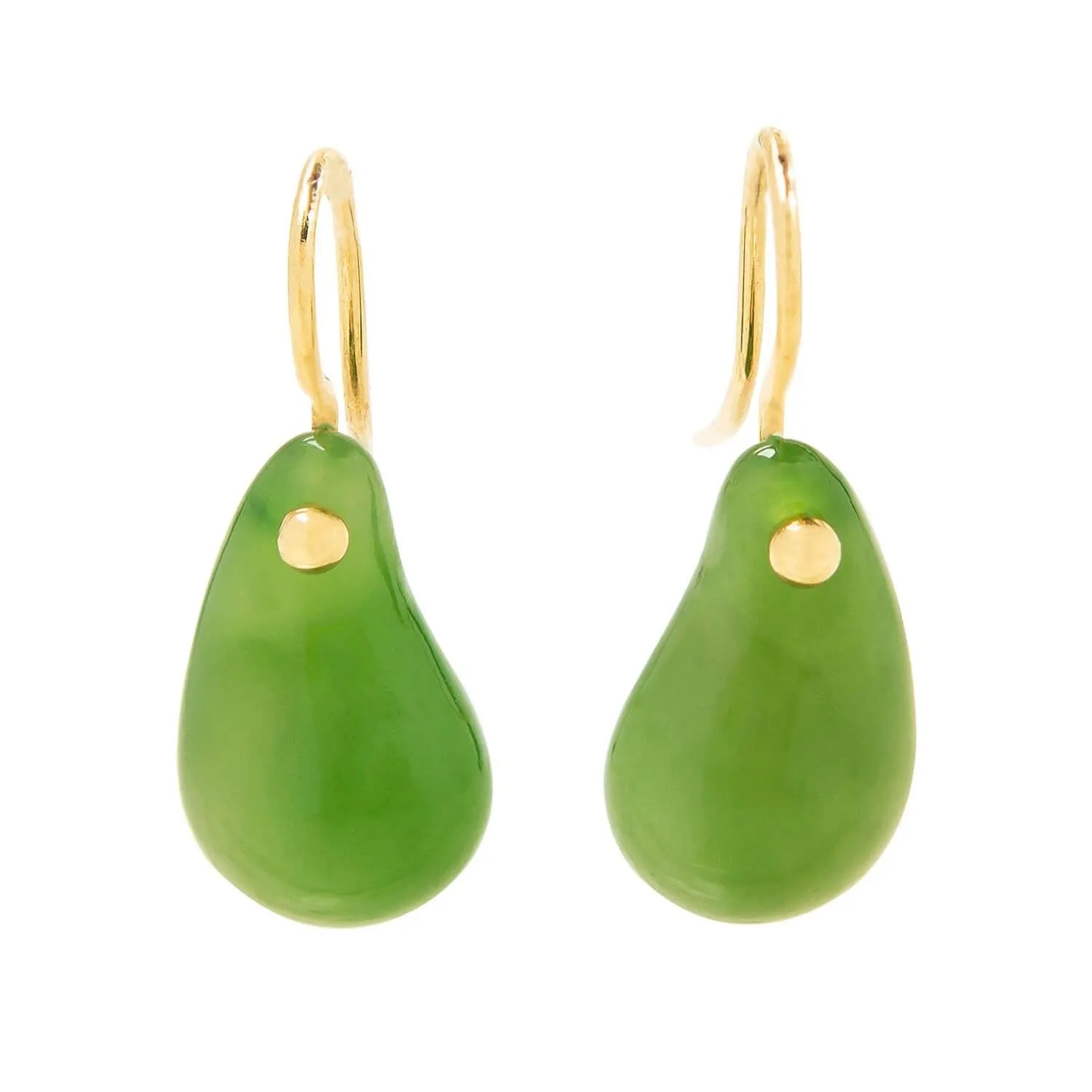 TIFFANY & CO.  ELSA PERETTI 18K Bean Earrings