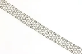 Triple Row Diamond Bracelet