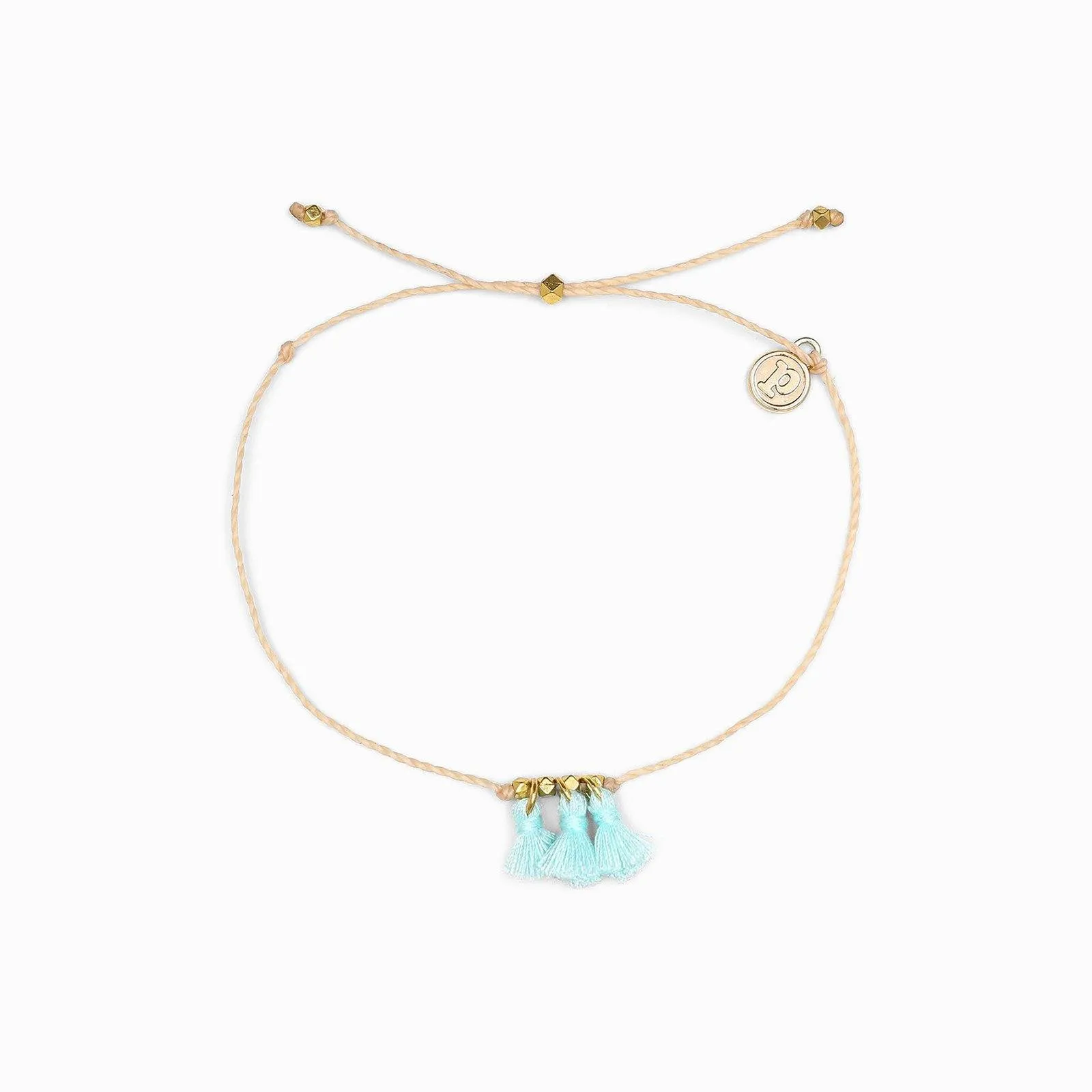 Triple Tassel Anklet