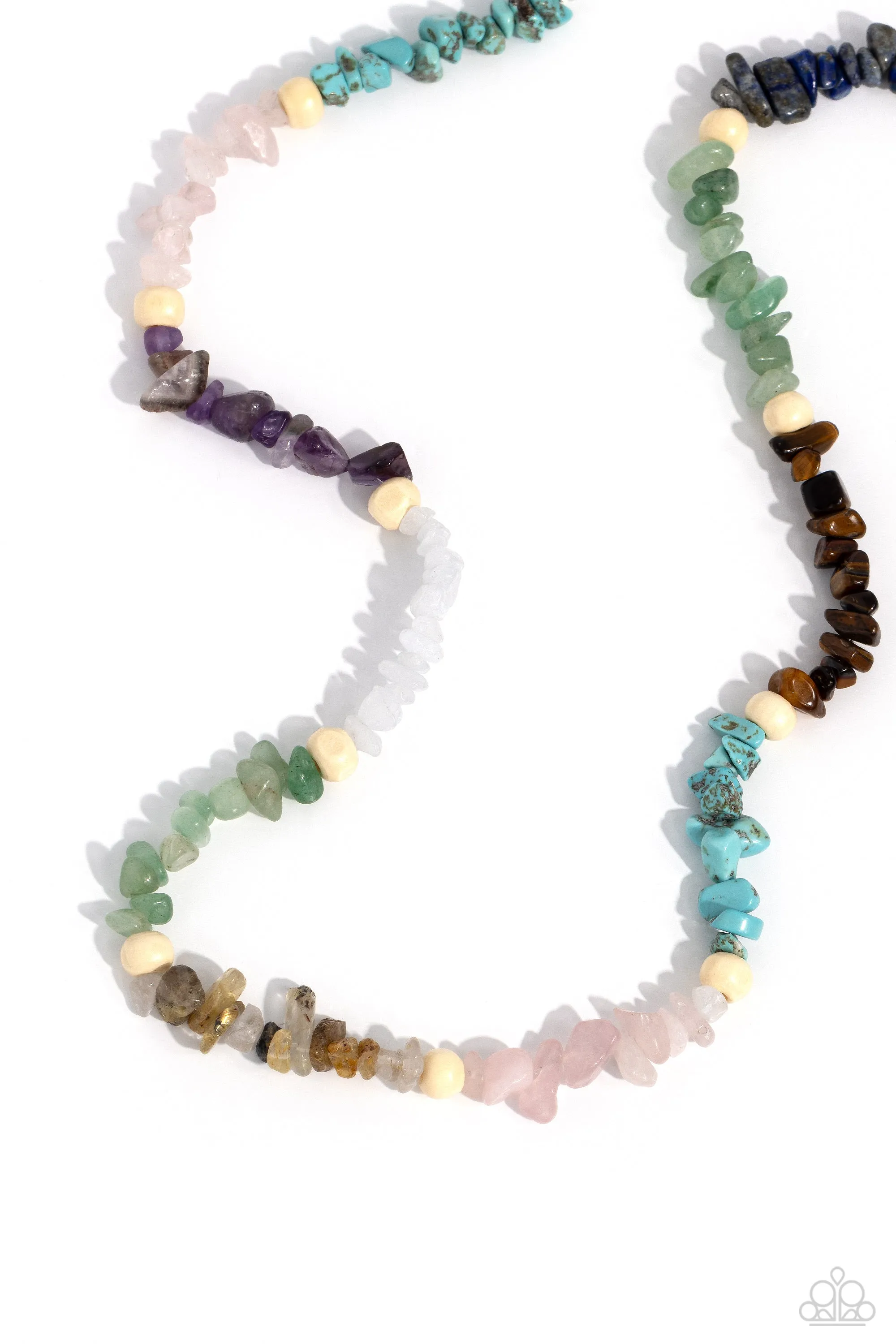 Urban Soothing Stones - Multi Necklaces N2406