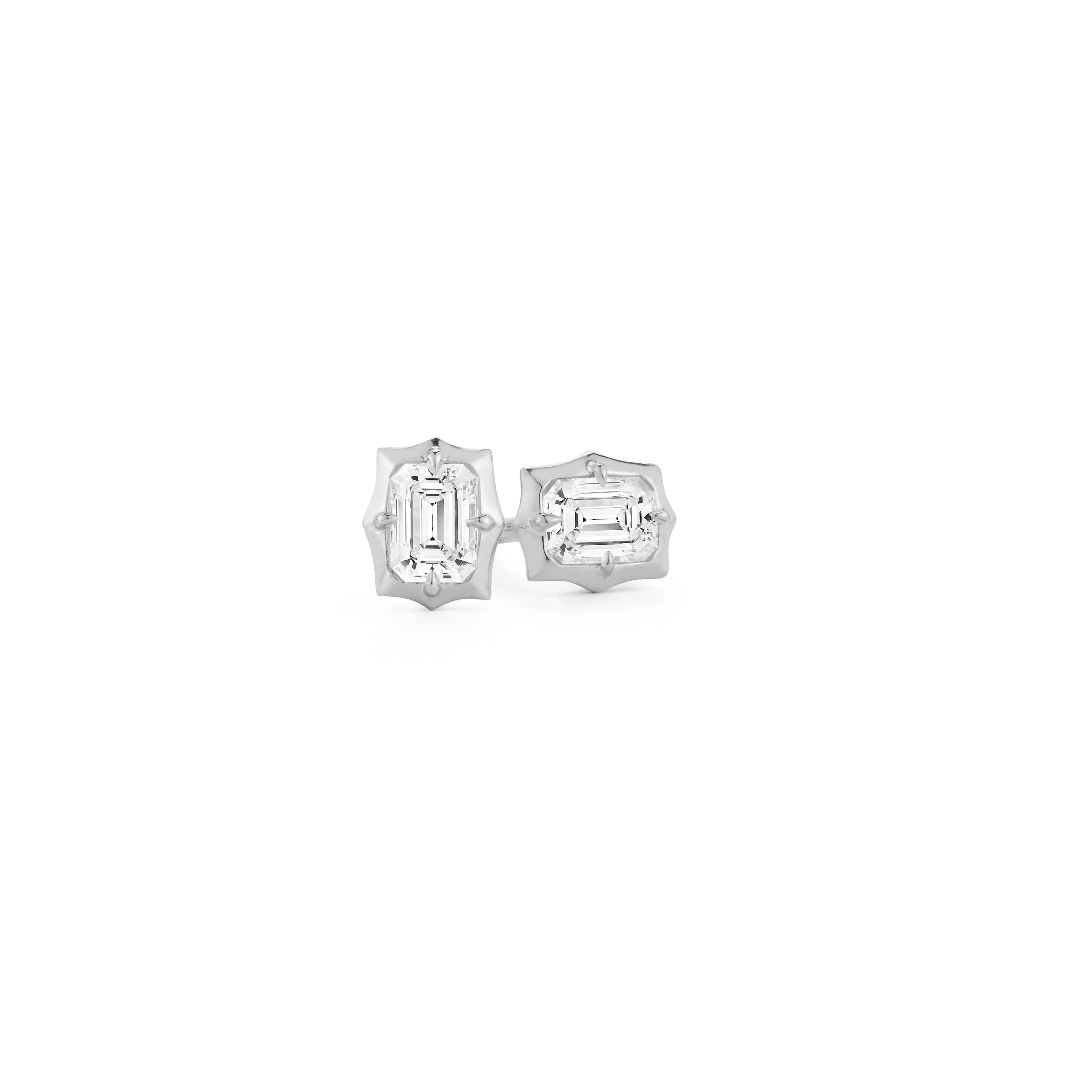 Vanguard Stud Diamond Earrings