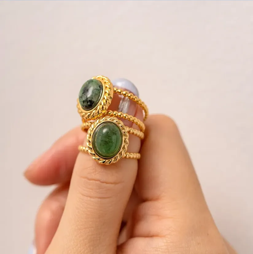 Vintage Oval Resizable Ring