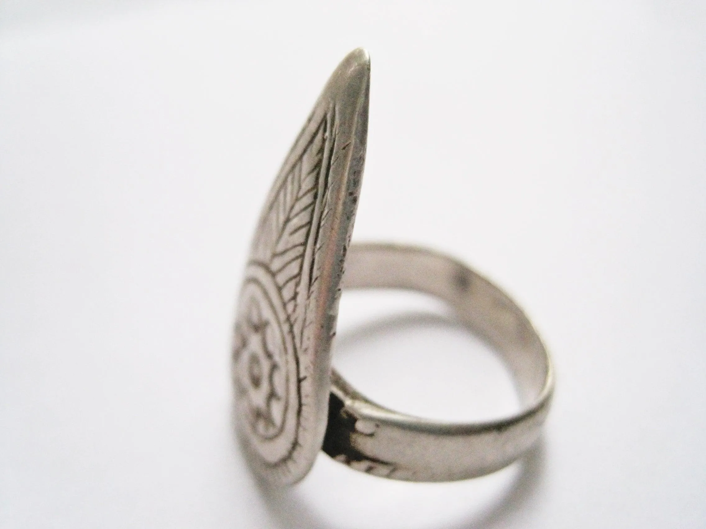 Vintage Silver Shahid Ring from Oman