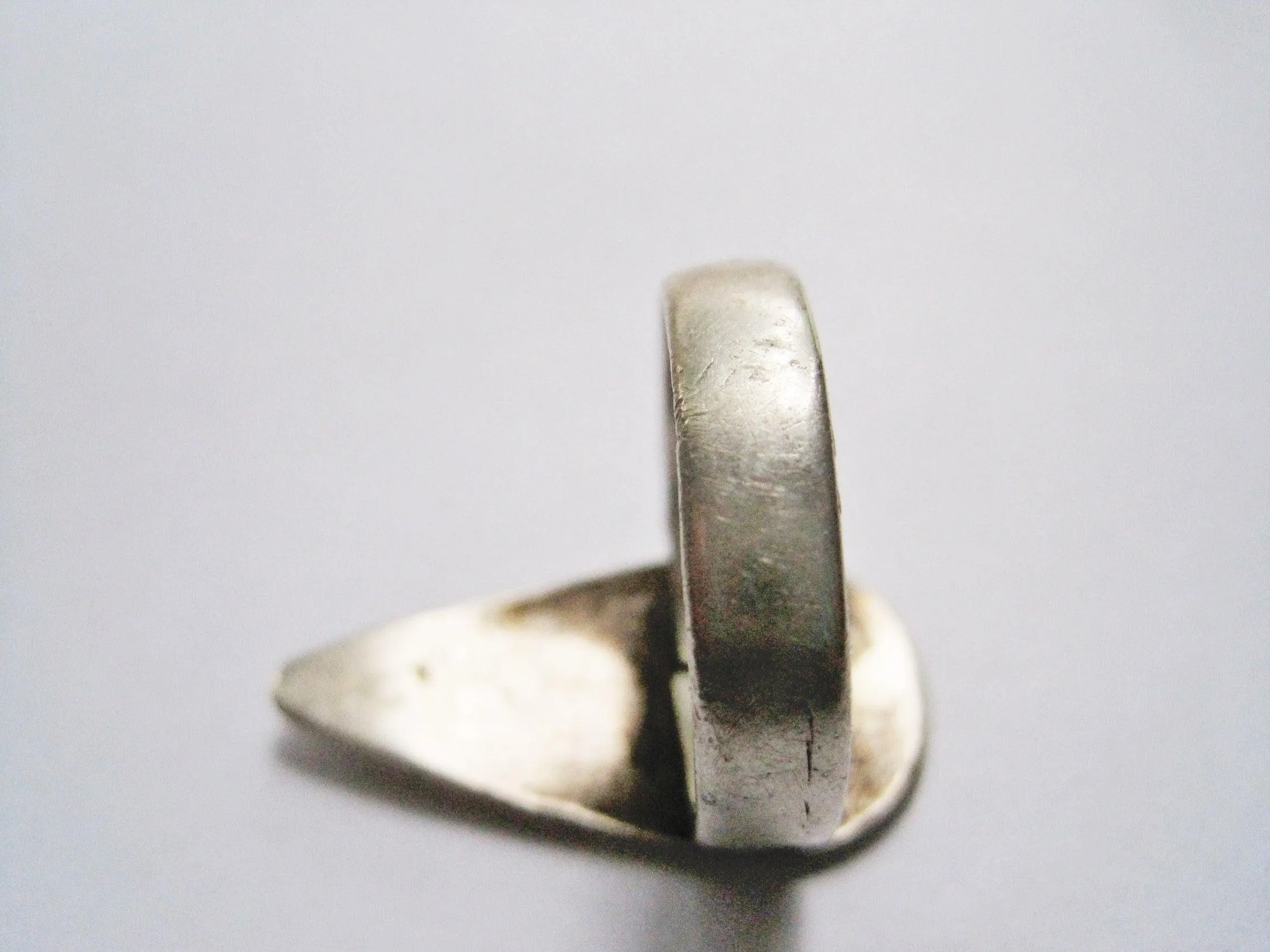 Vintage Silver Shahid Ring from Oman